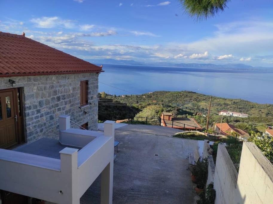 Κατοικία Πανόραμα, Πραγματευτή Λεωνιδίου, Τ.Κ.22300 Leonídion Exterior foto